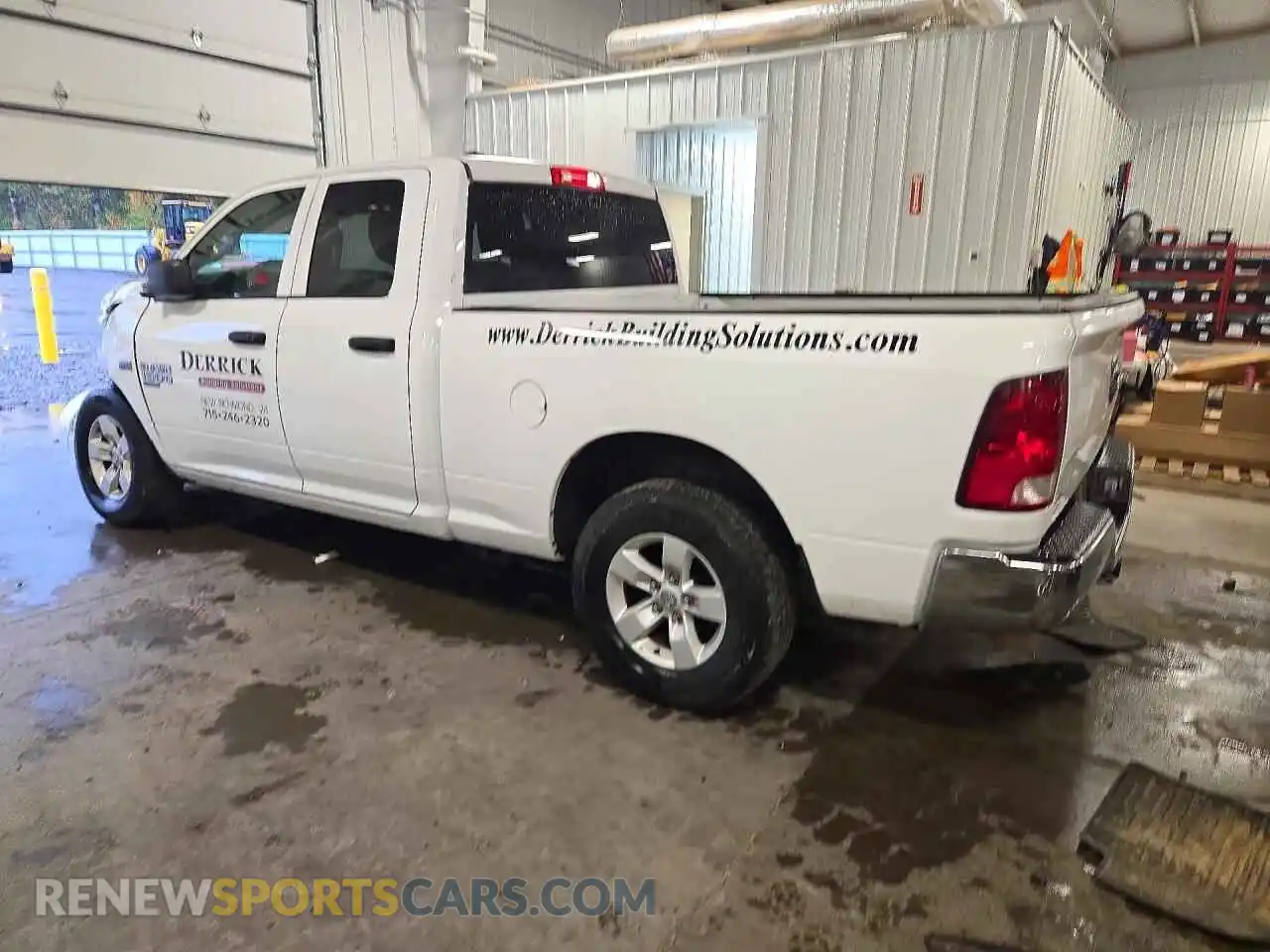 2 Photograph of a damaged car 1C6RR7FT1MS577824 RAM 1500 2021