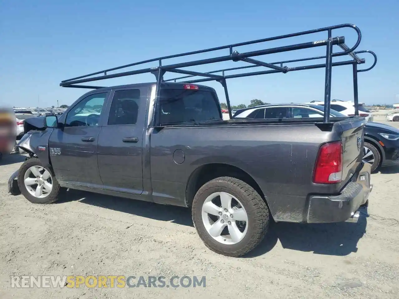 2 Photograph of a damaged car 1C6RR7FT2MS572700 RAM 1500 2021