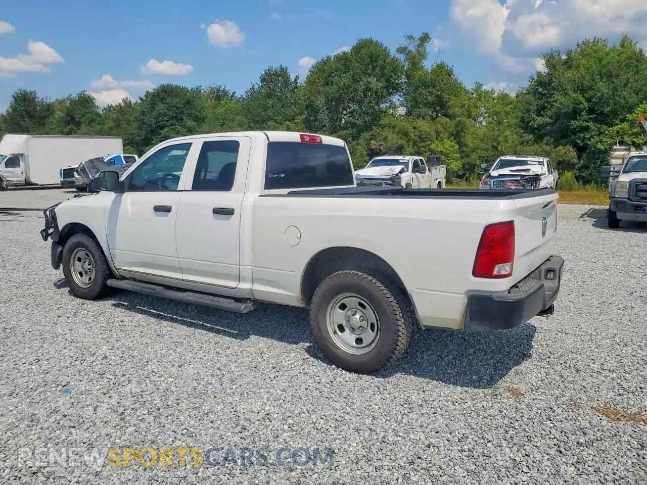 2 Photograph of a damaged car 1C6RR7FT6MS537934 RAM 1500 2021