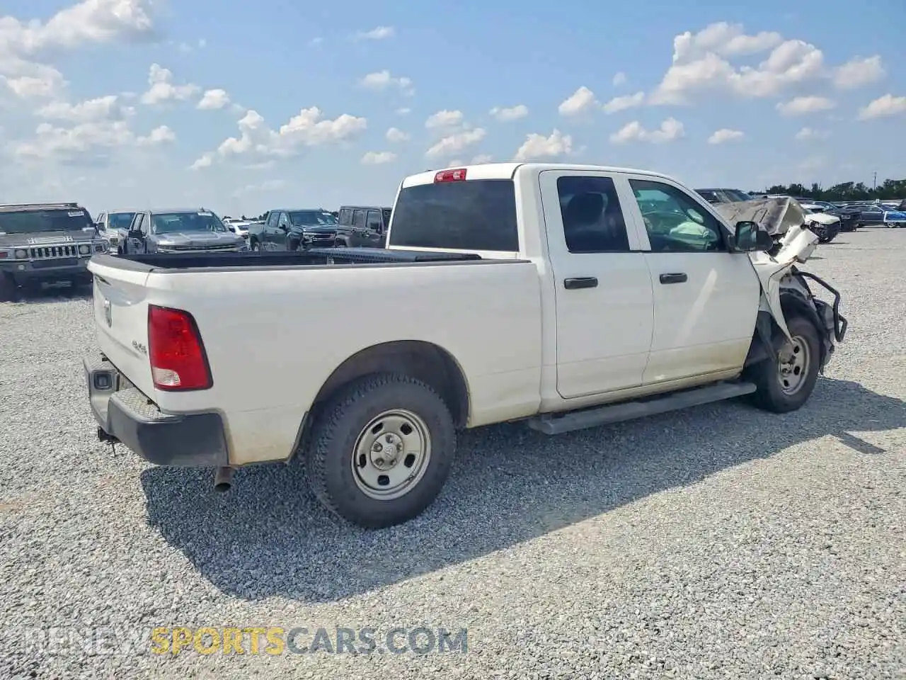 3 Photograph of a damaged car 1C6RR7FT6MS537934 RAM 1500 2021