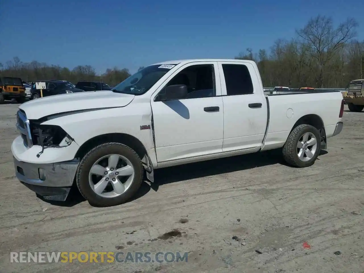 1 Photograph of a damaged car 1C6RR7FT7MS504490 RAM 1500 2021