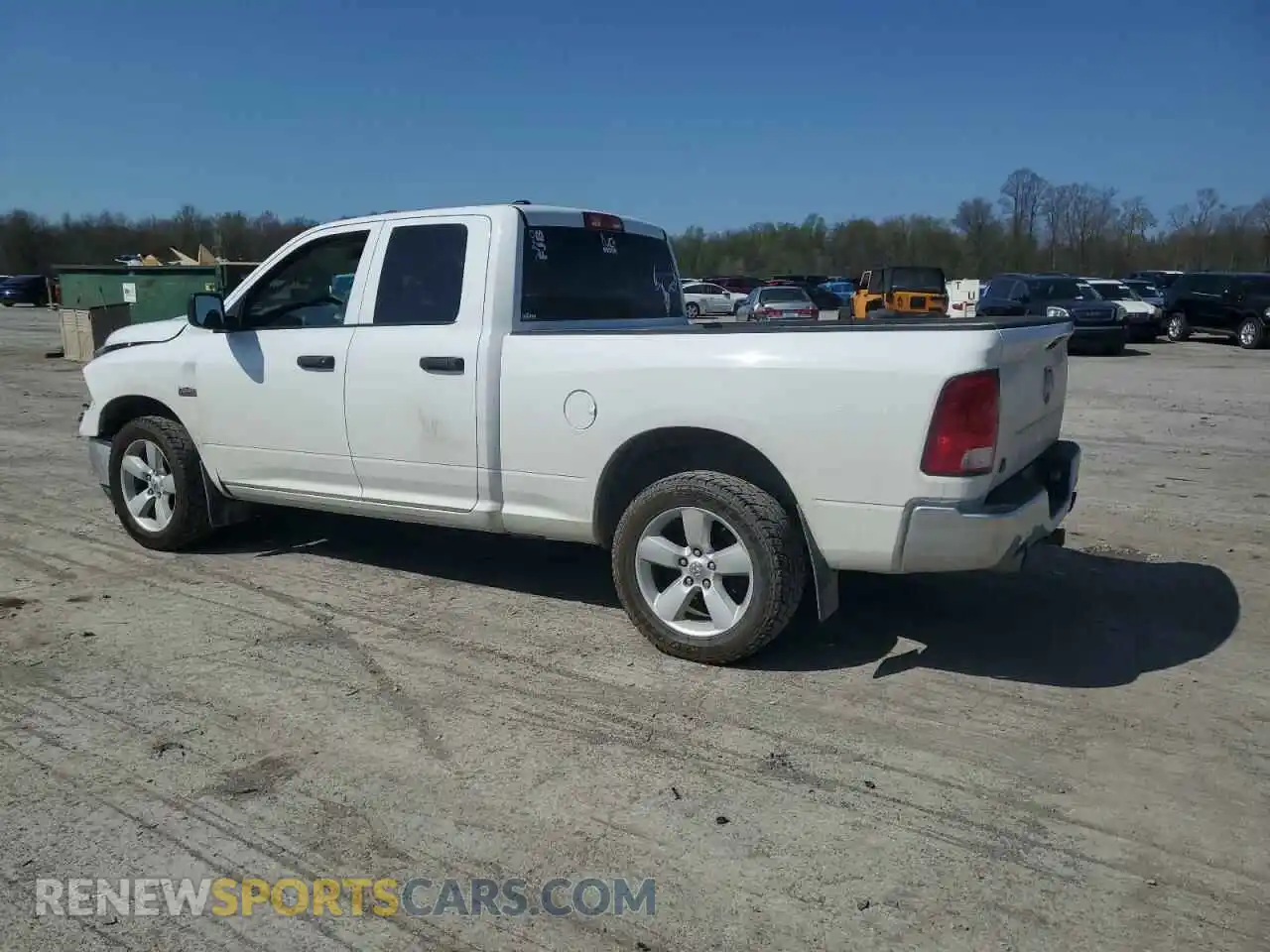 2 Photograph of a damaged car 1C6RR7FT7MS504490 RAM 1500 2021