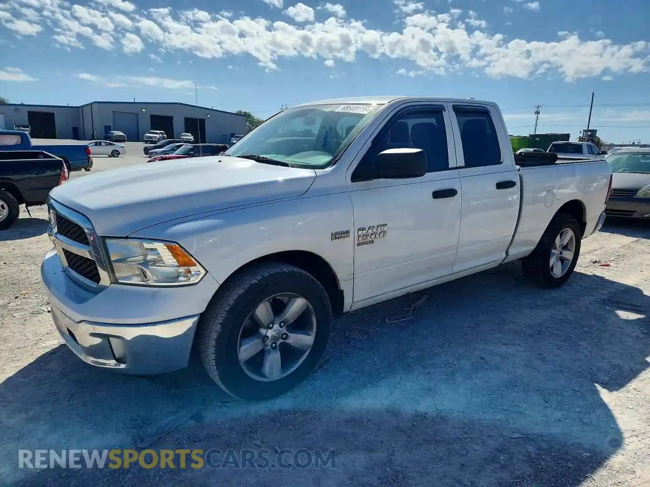 1 Photograph of a damaged car 1C6RR7FT8MS504501 RAM 1500 2021