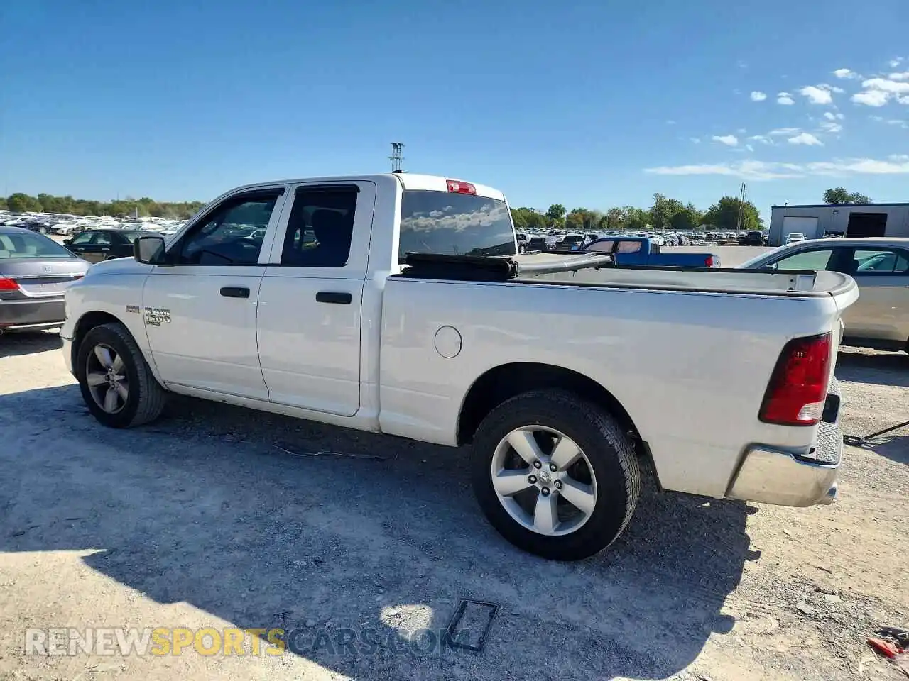 2 Photograph of a damaged car 1C6RR7FT8MS504501 RAM 1500 2021