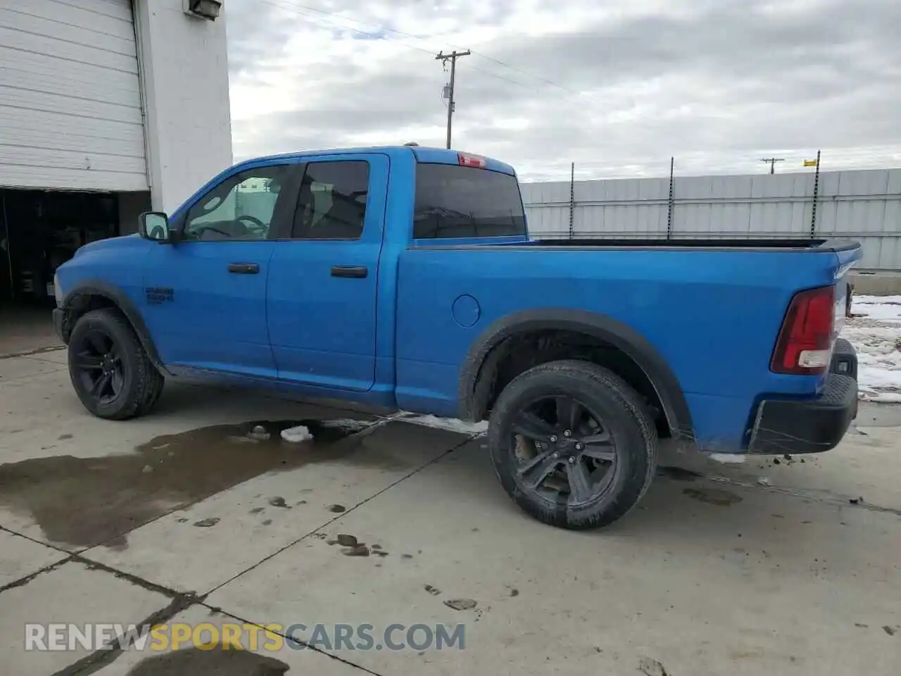 2 Photograph of a damaged car 1C6RR7GG0MS556576 RAM 1500 2021