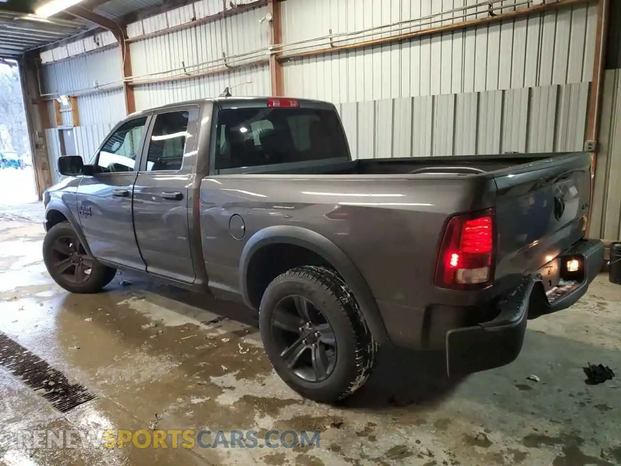 2 Photograph of a damaged car 1C6RR7GG3MS514550 RAM 1500 2021