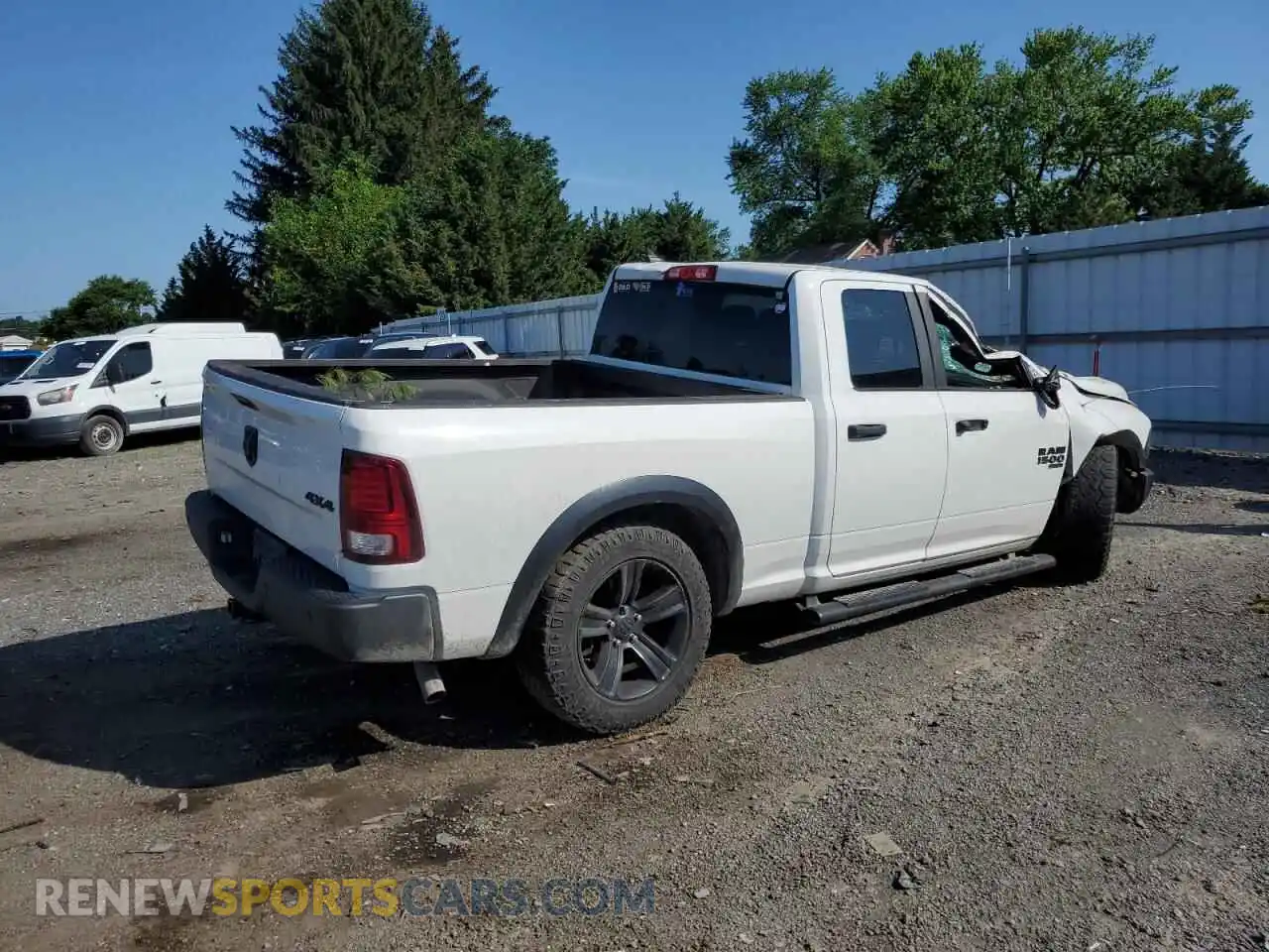 3 Photograph of a damaged car 1C6RR7GG3MS531090 RAM 1500 2021