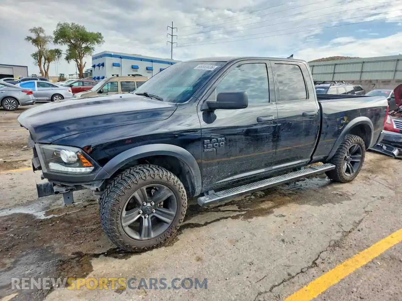 1 Фотография поврежденного автомобиля 1C6RR7GG3MS560251 RAM 1500 2021