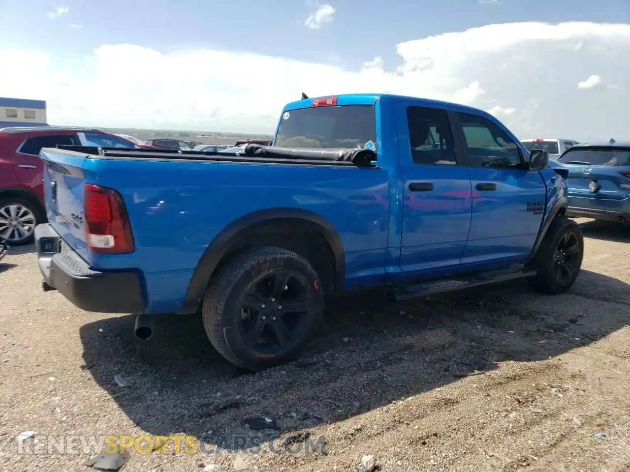3 Photograph of a damaged car 1C6RR7GG4MS538727 RAM 1500 2021