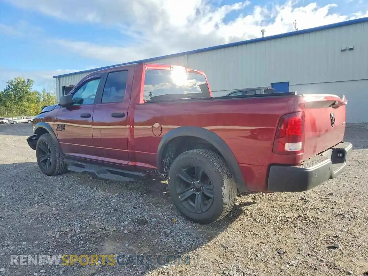 2 Photograph of a damaged car 1C6RR7GG5MS526795 RAM 1500 2021