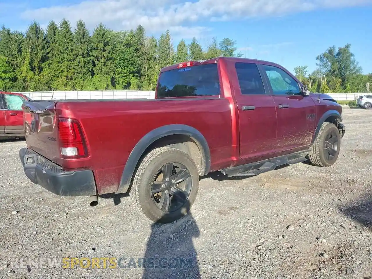 3 Photograph of a damaged car 1C6RR7GG5MS526795 RAM 1500 2021