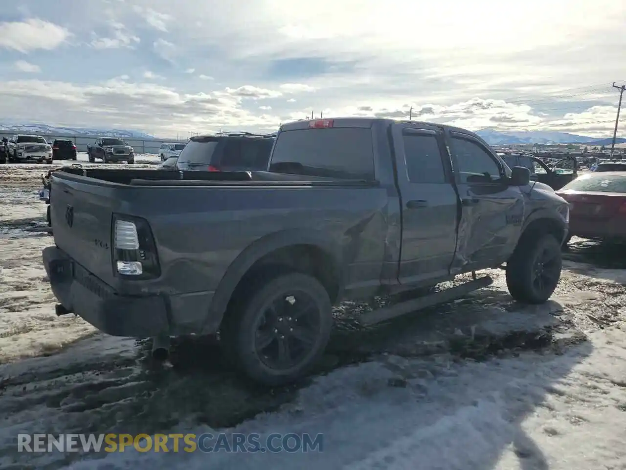 3 Photograph of a damaged car 1C6RR7GG6MS501470 RAM 1500 2021