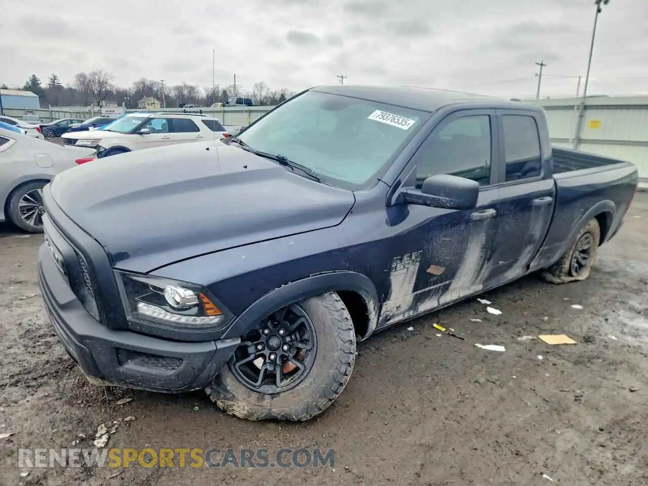 1 fotografías del automóvil dañado 1C6RR7GG6MS596113 RAM 1500 2021