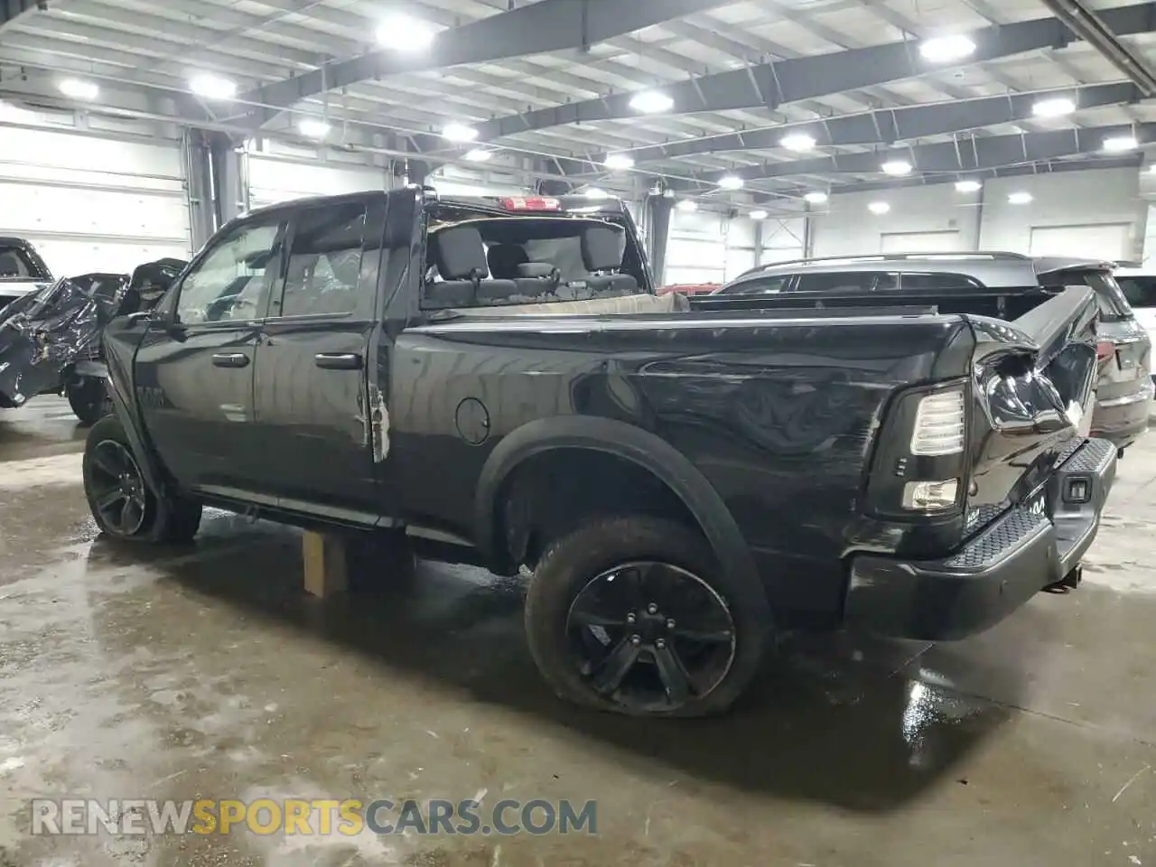2 Photograph of a damaged car 1C6RR7GG9MS523396 RAM 1500 2021