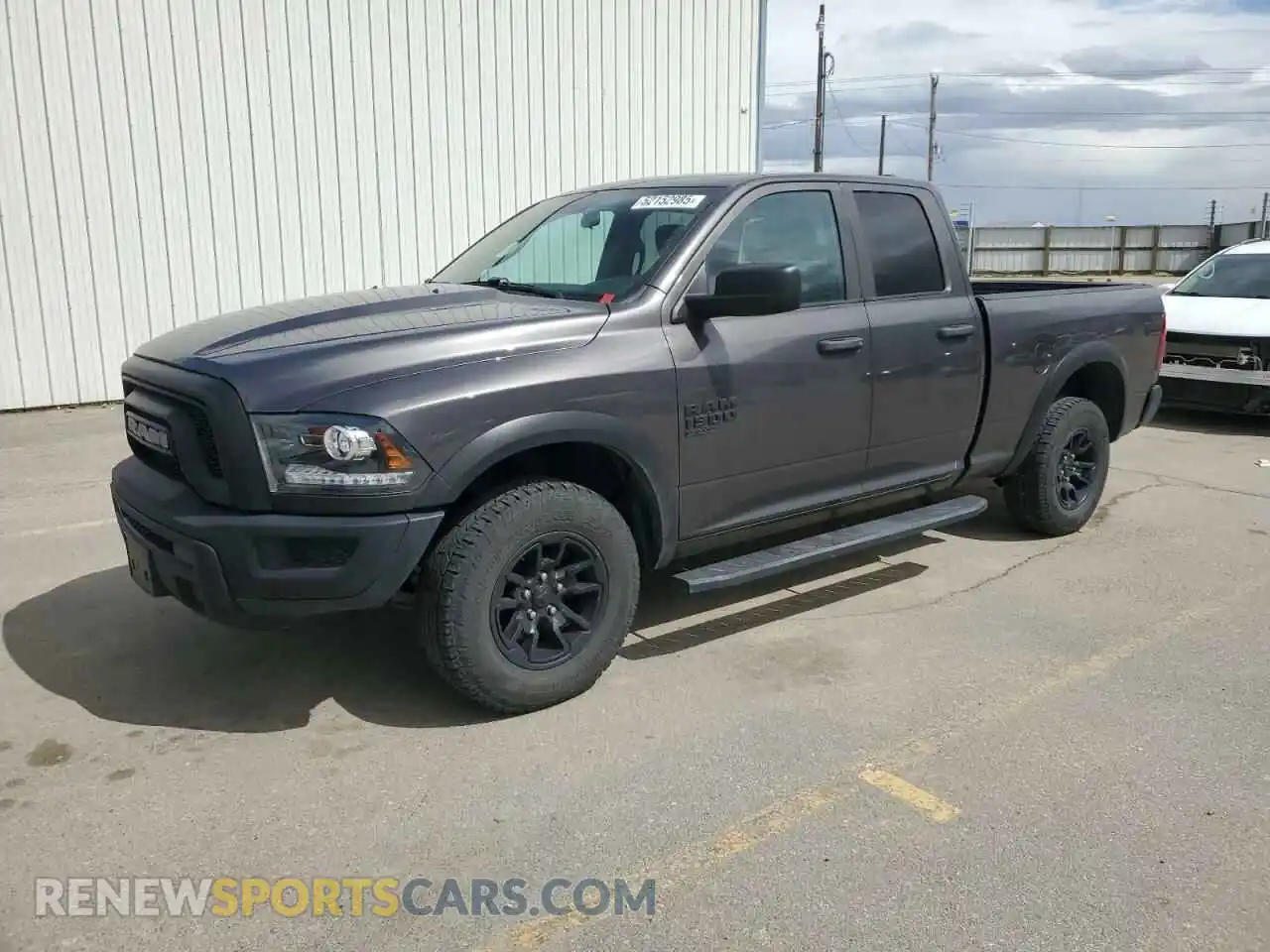1 Photograph of a damaged car 1C6RR7GG9MS544555 RAM 1500 2021