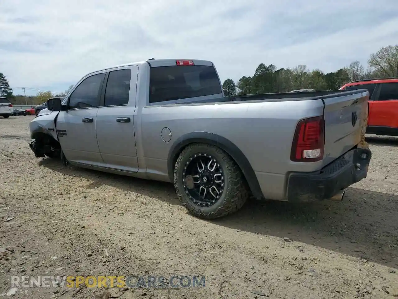 2 Photograph of a damaged car 1C6RR7GT9MS538848 RAM 1500 2021