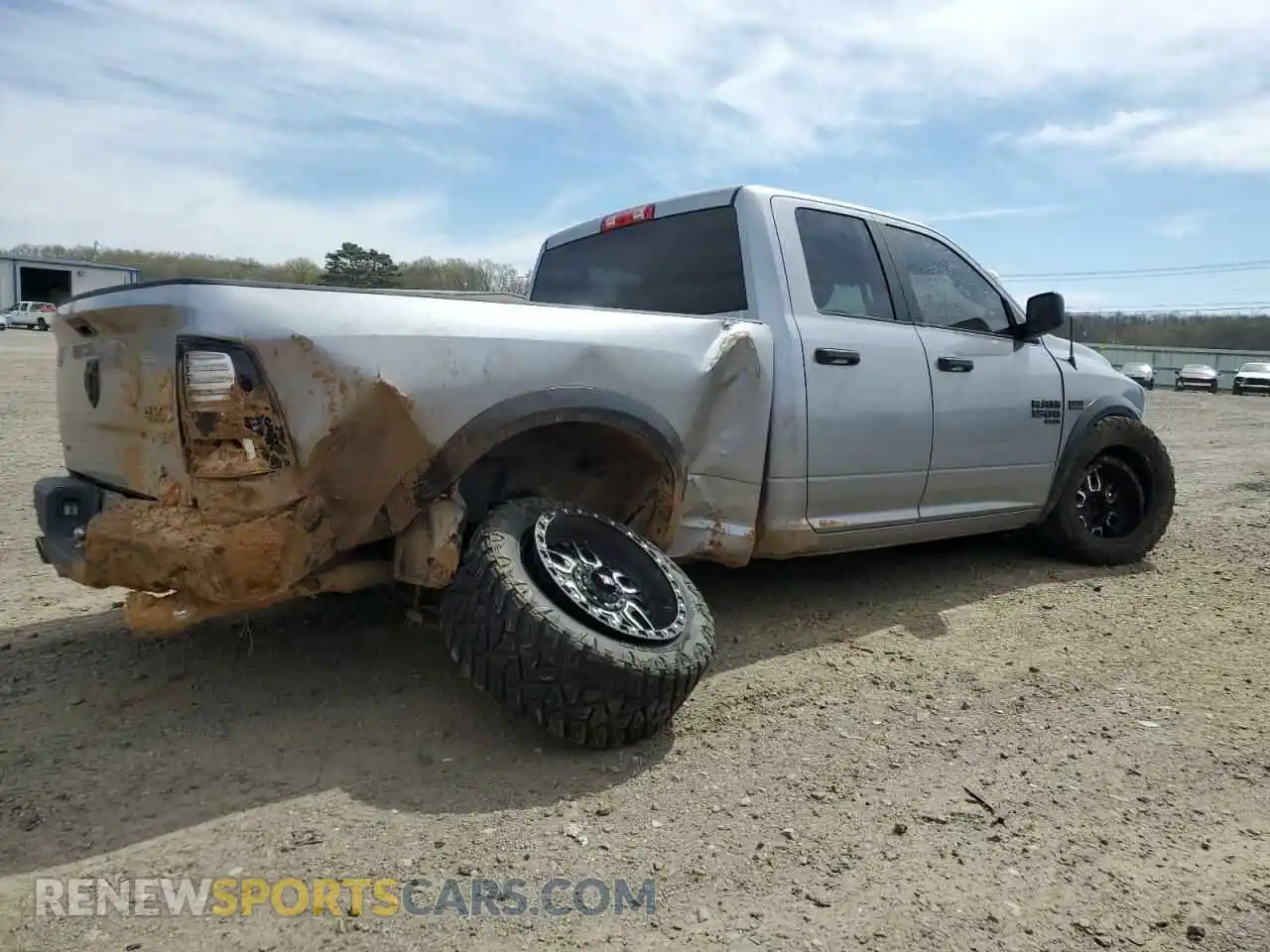 3 Photograph of a damaged car 1C6RR7GT9MS538848 RAM 1500 2021