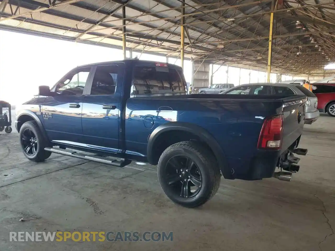 2 Photograph of a damaged car 1C6RR7GTXMS510766 RAM 1500 2021