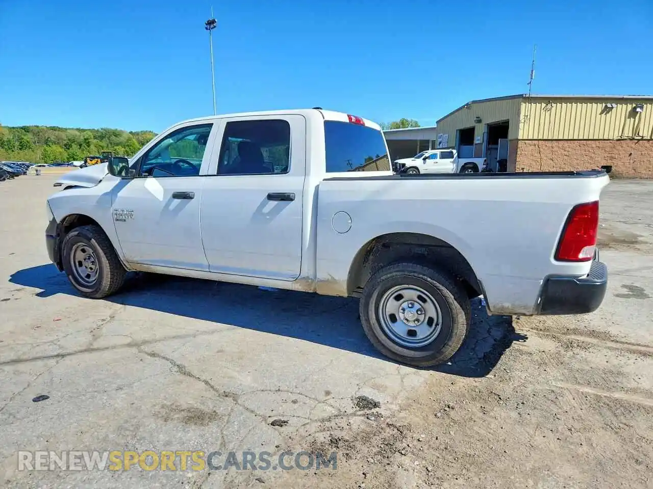 2 Photograph of a damaged car 1C6RR7KG8MS562648 RAM 1500 2021