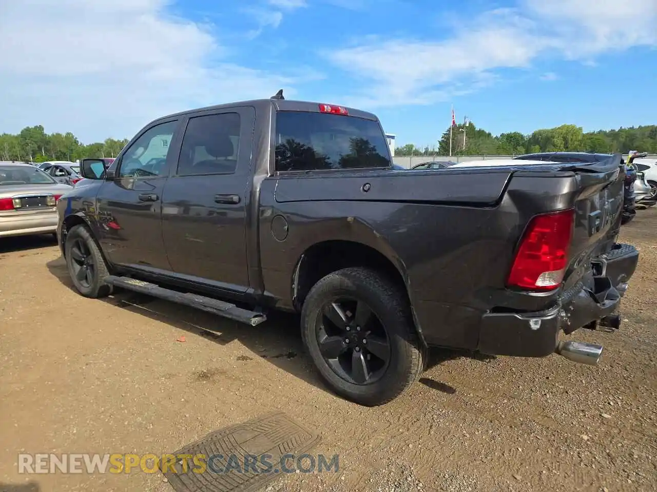 2 Photograph of a damaged car 1C6RR7KT5MS562717 RAM 1500 2021