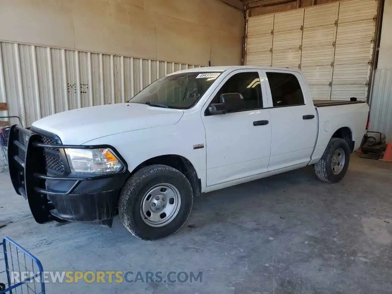 1 Photograph of a damaged car 1C6RR7KT9MS588575 RAM 1500 2021