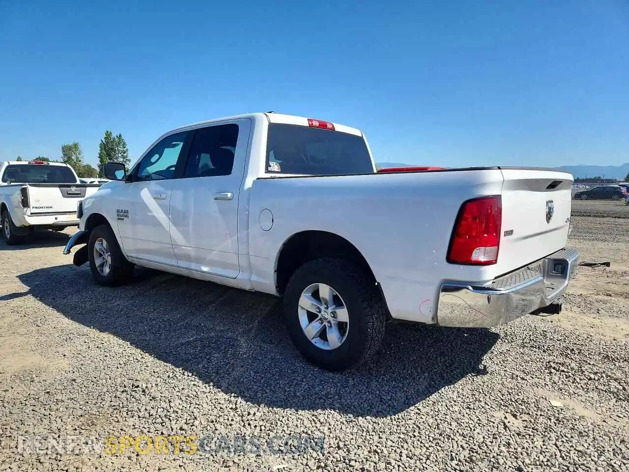 2 Photograph of a damaged car 1C6RR7LG5MS535552 RAM 1500 2021