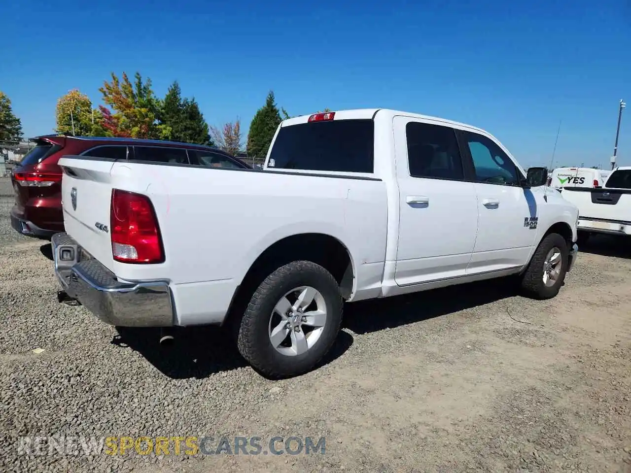 3 Photograph of a damaged car 1C6RR7LG5MS535552 RAM 1500 2021