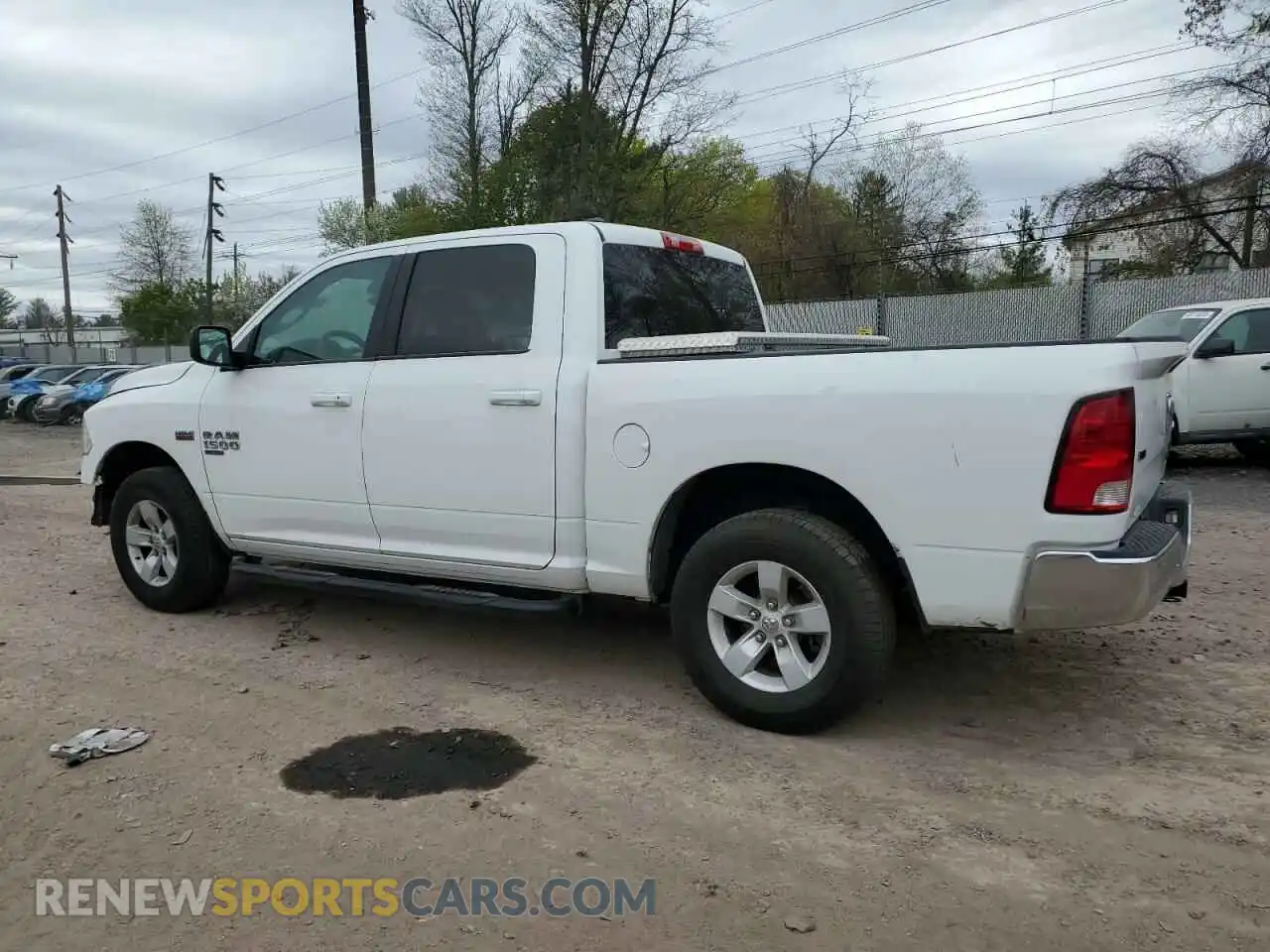 2 Photograph of a damaged car 1C6RR7LT0MS566222 RAM 1500 2021