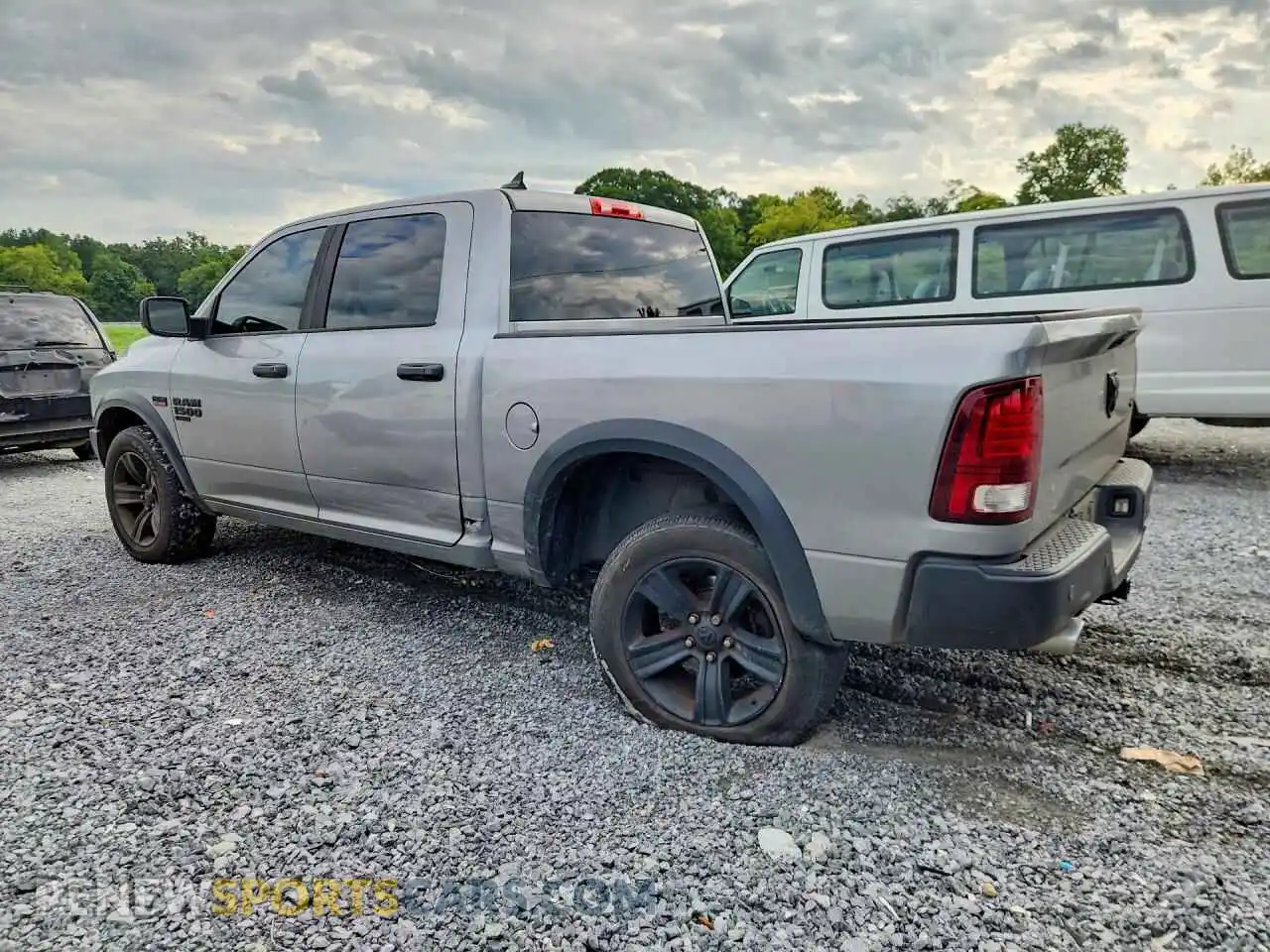 2 Фотография поврежденного автомобиля 1C6RR7LT0MS587846 RAM 1500 2021