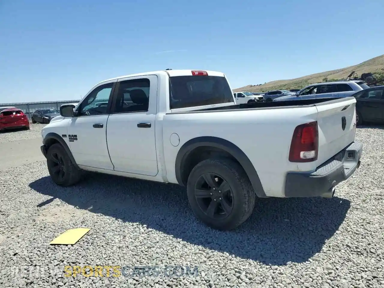 2 Photograph of a damaged car 1C6RR7LT3MS518567 RAM 1500 2021