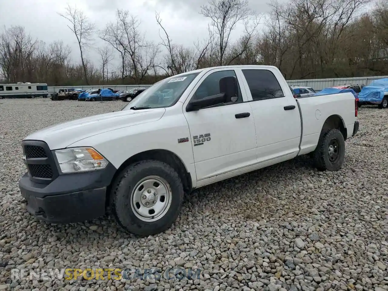 1 Photograph of a damaged car 1C6RR7ST6MS567215 RAM 1500 2021