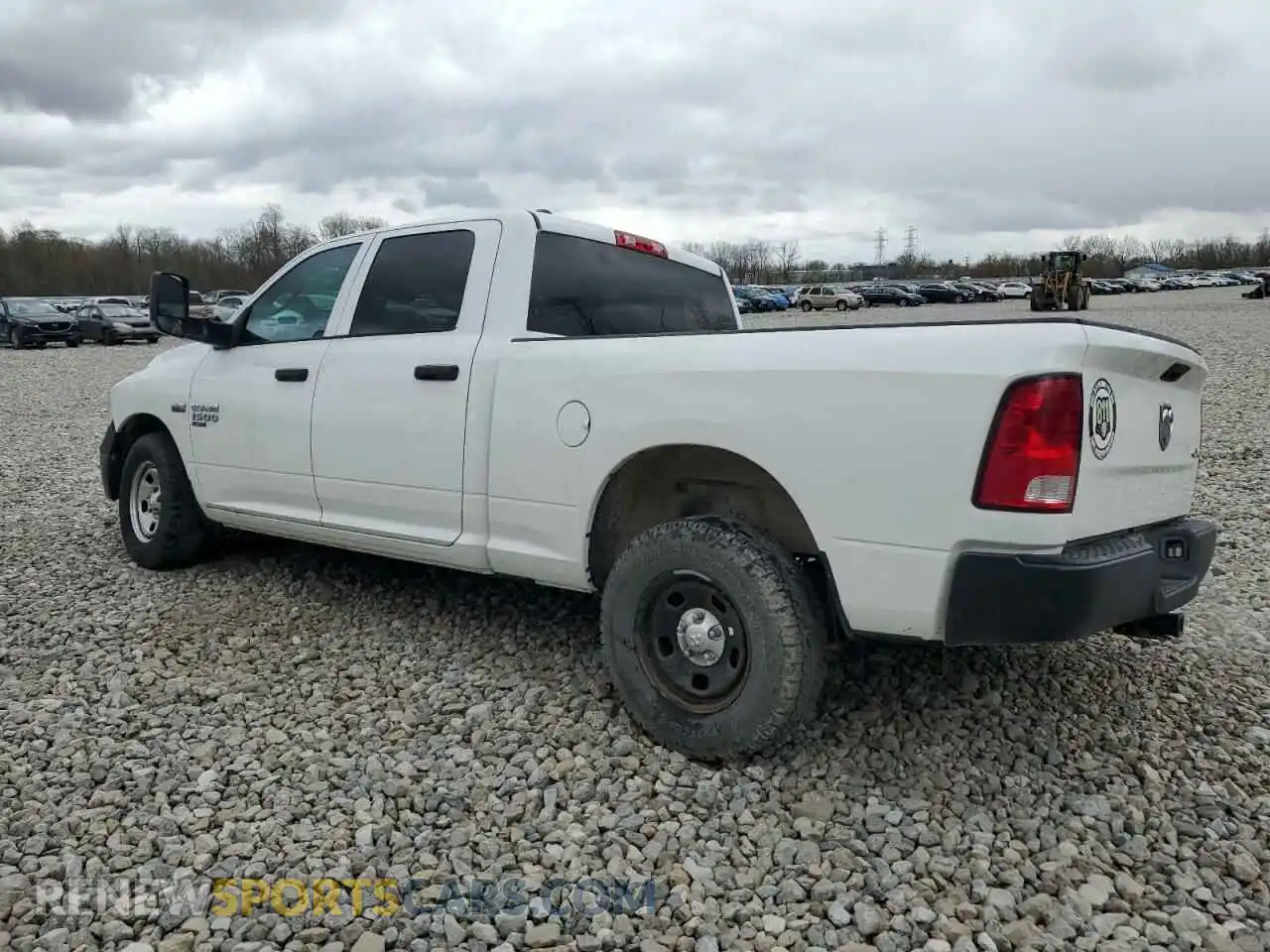 2 Photograph of a damaged car 1C6RR7ST6MS567215 RAM 1500 2021