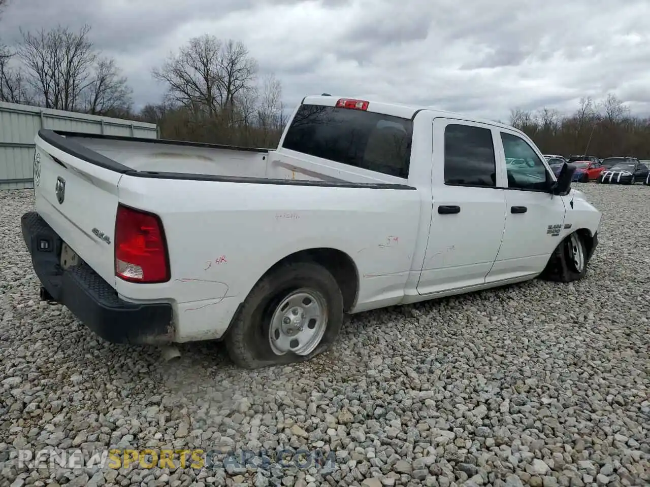 3 Photograph of a damaged car 1C6RR7ST6MS567215 RAM 1500 2021