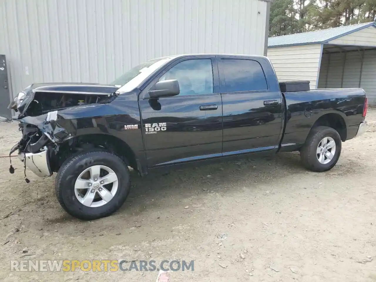 1 Photograph of a damaged car 1C6RR7TT9MS517052 RAM 1500 2021