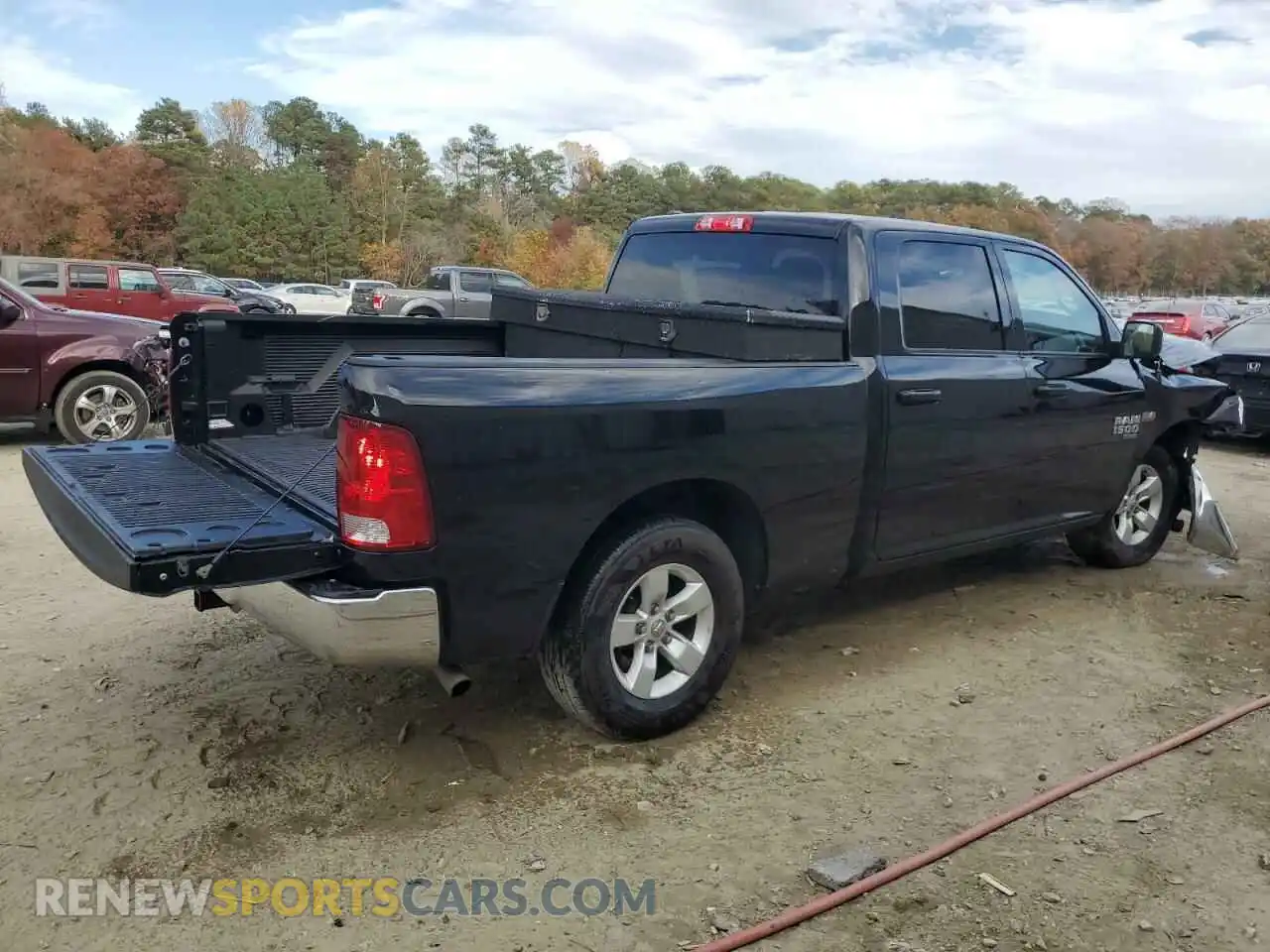 3 Photograph of a damaged car 1C6RR7TT9MS517052 RAM 1500 2021