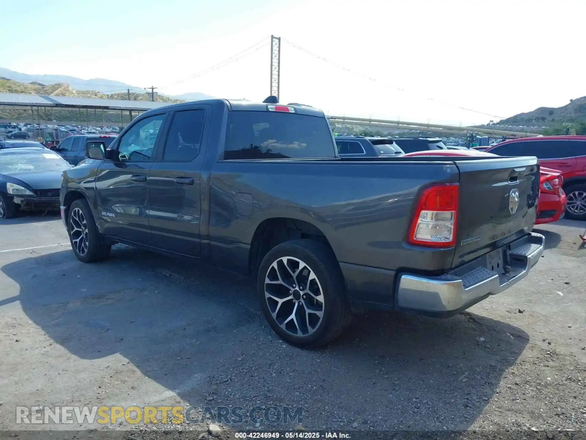 3 Photograph of a damaged car 1C6RREBG3MN743725 RAM 1500 2021