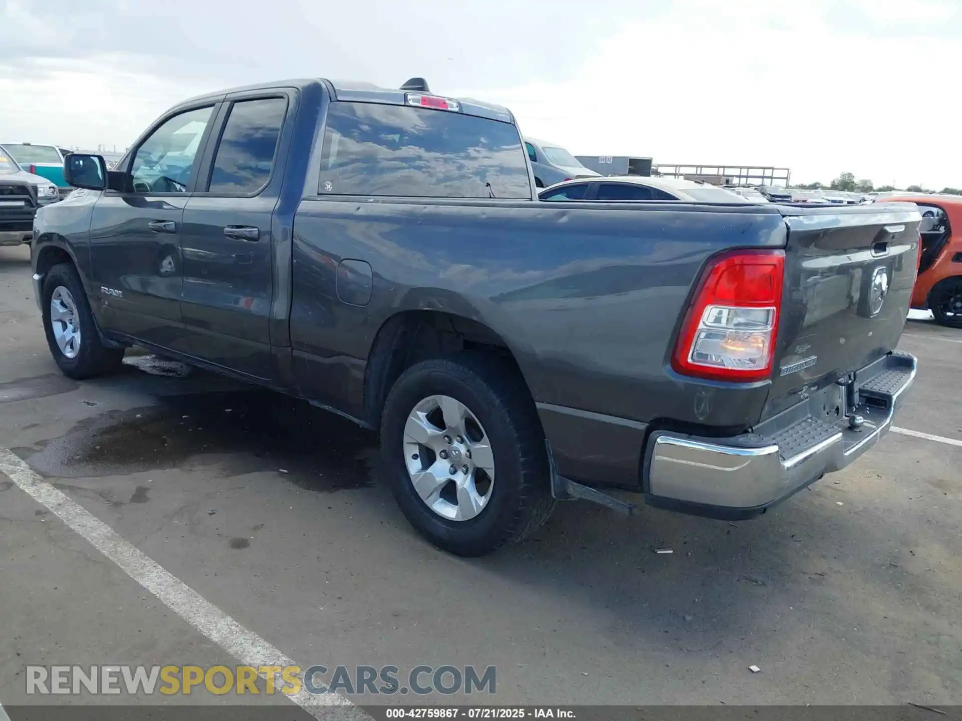 3 Photograph of a damaged car 1C6RREBG4MN750778 RAM 1500 2021