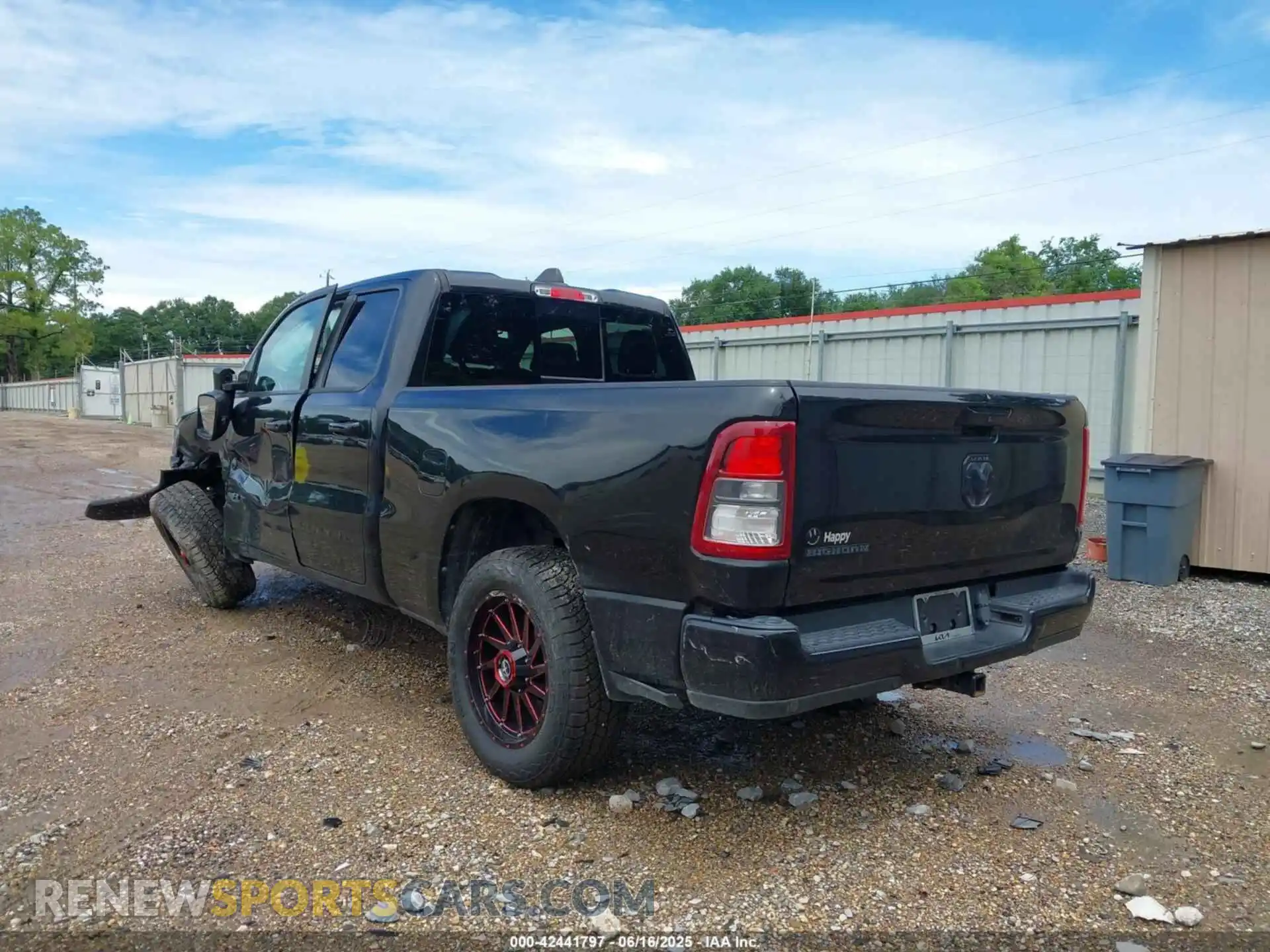 3 Photograph of a damaged car 1C6RREBG5MN820885 RAM 1500 2021