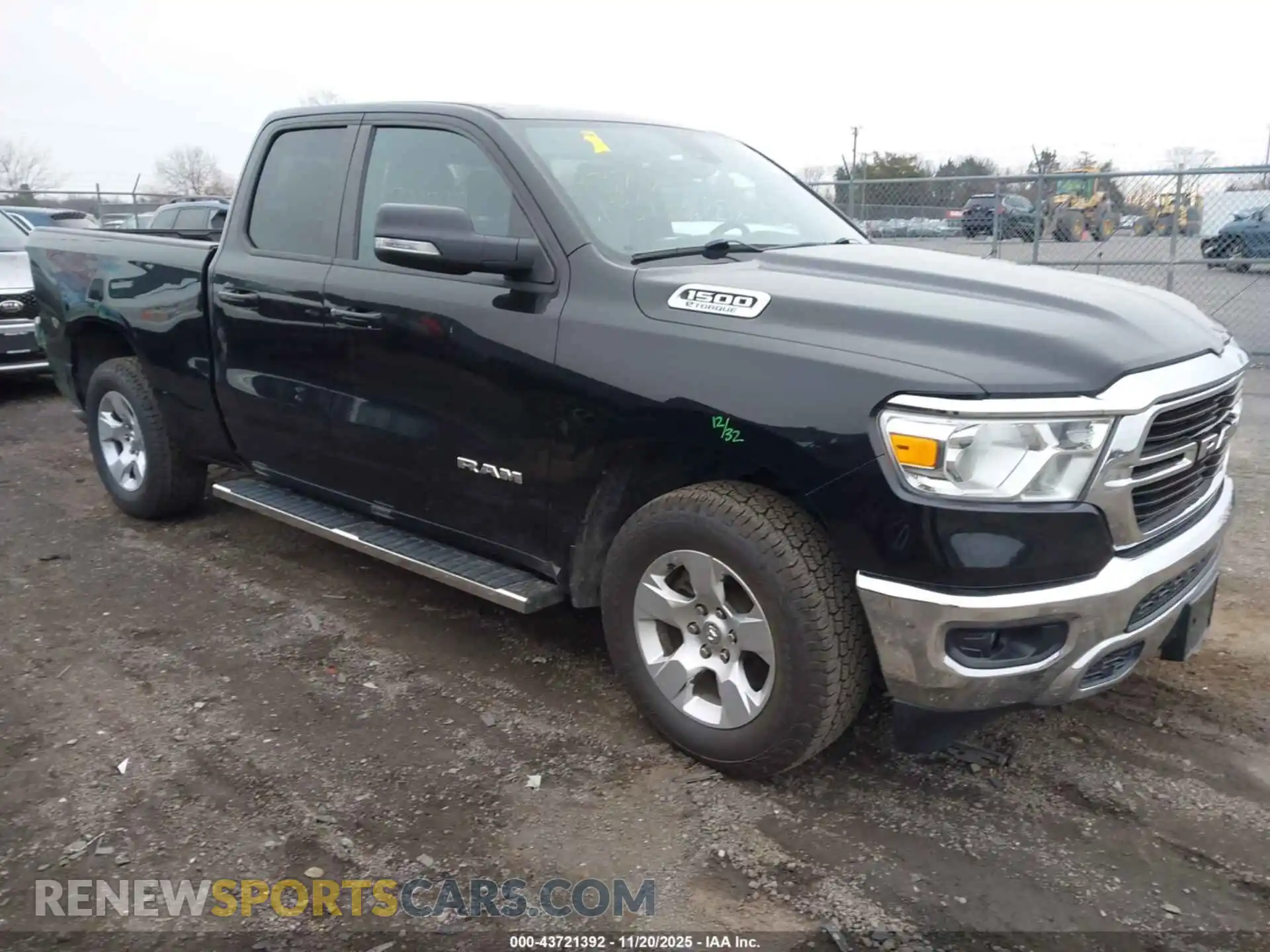 1 fotografías del automóvil dañado 1C6RREBGXMN747240 RAM 1500 2021