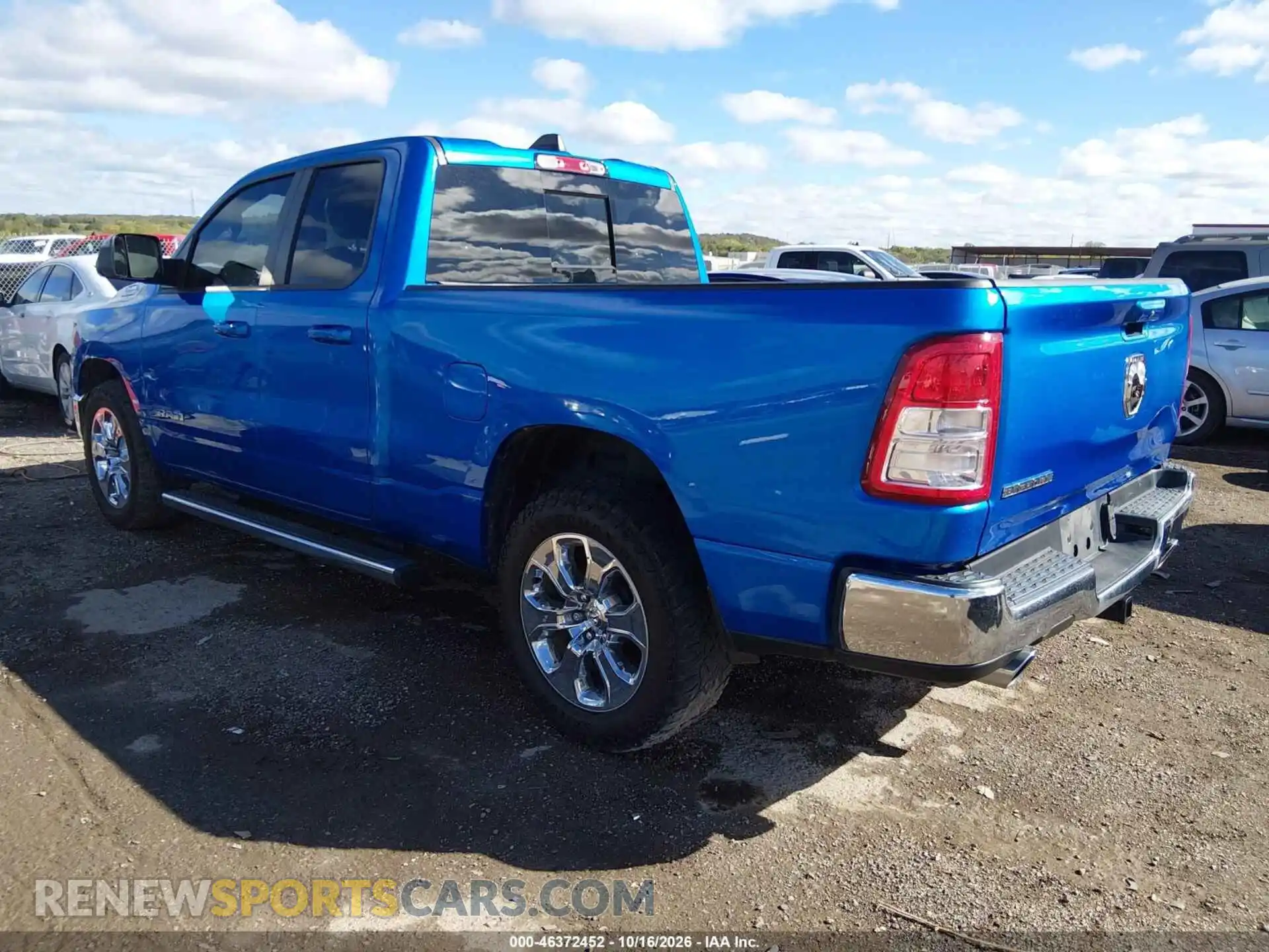 3 Photograph of a damaged car 1C6RREBM9MN828655 RAM 1500 2021