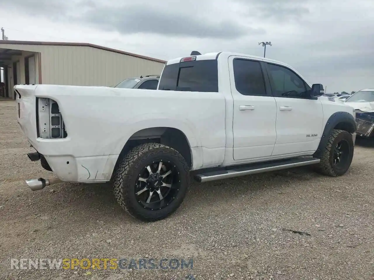 3 Photograph of a damaged car 1C6RREBT0MN710503 RAM 1500 2021