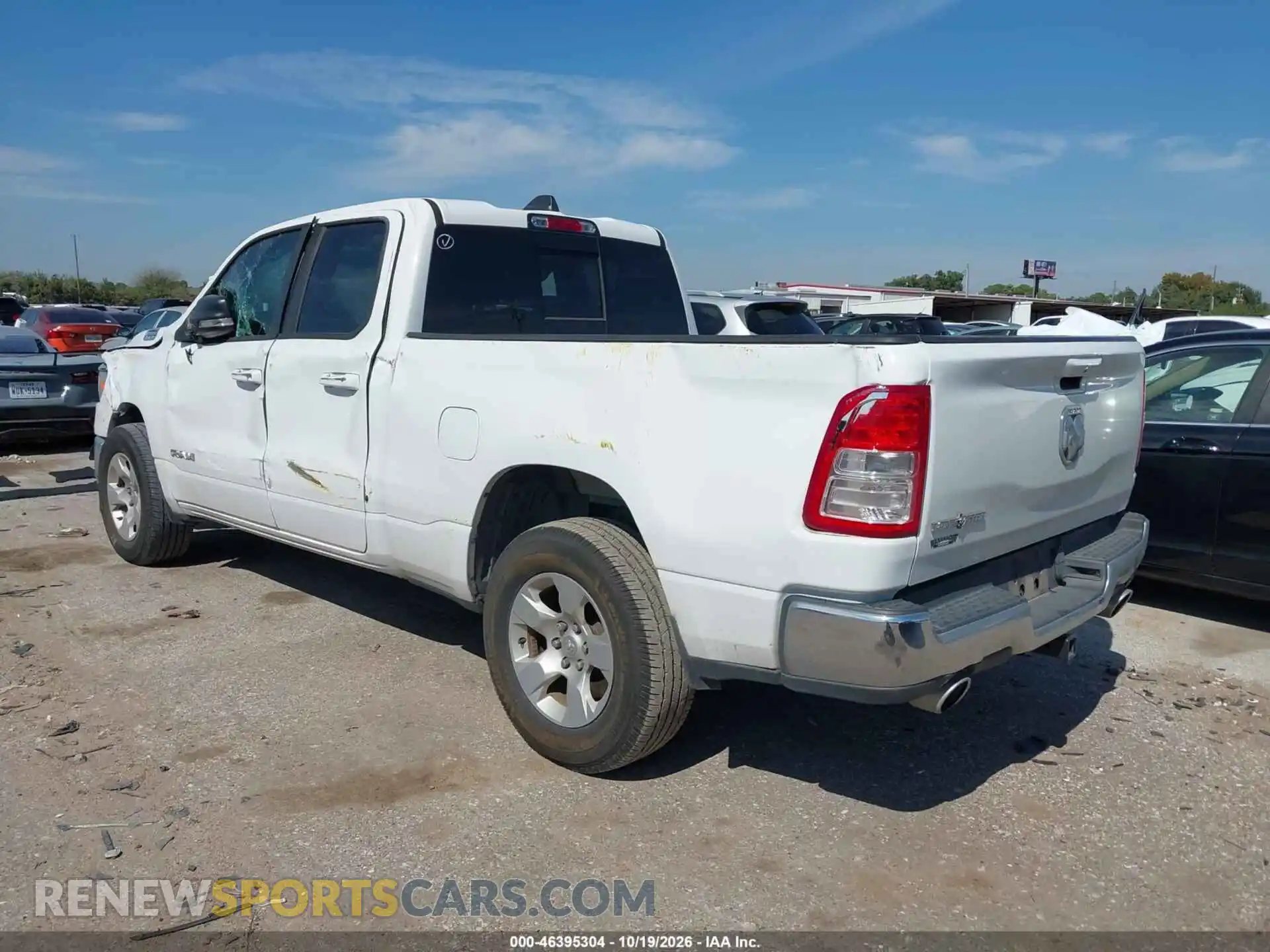 3 Photograph of a damaged car 1C6RREBT2MN565707 RAM 1500 2021