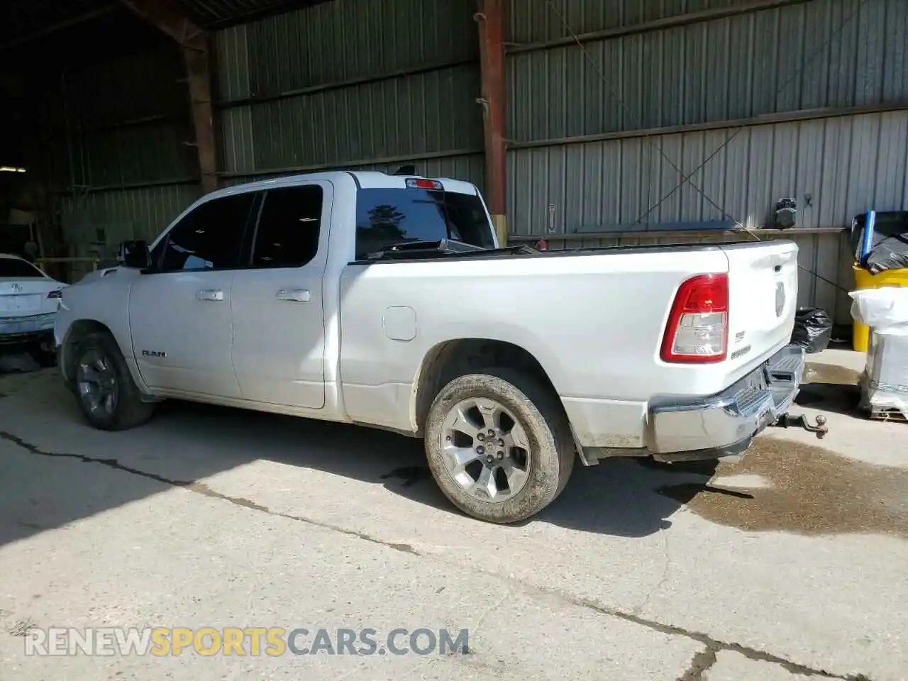 2 Photograph of a damaged car 1C6RREBT8MN625392 RAM 1500 2021