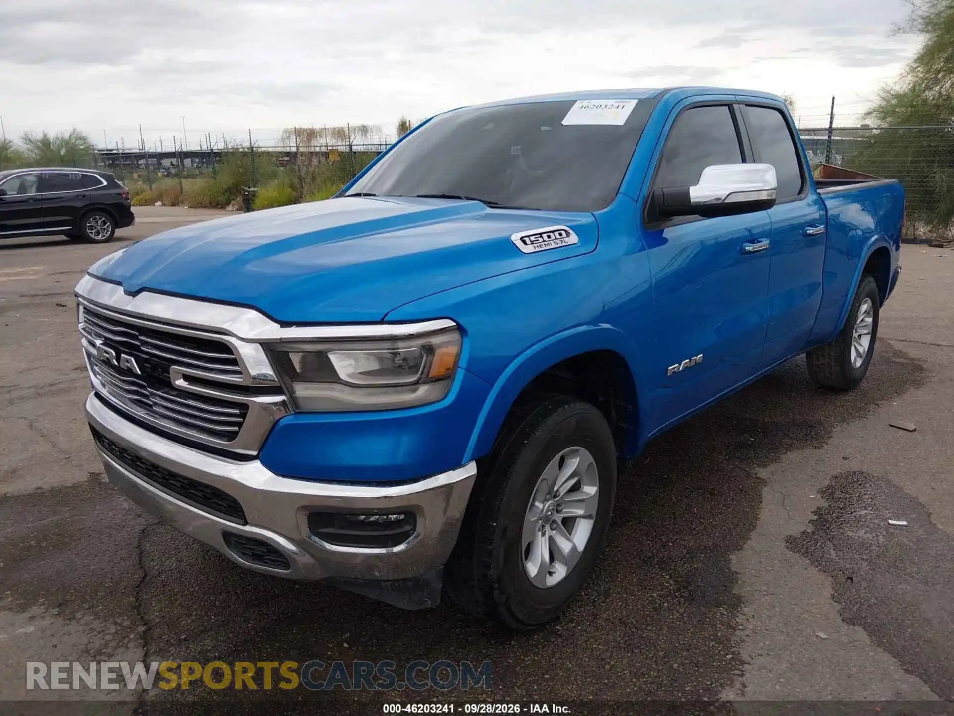 2 Photograph of a damaged car 1C6RREDT7MN628507 RAM 1500 2021