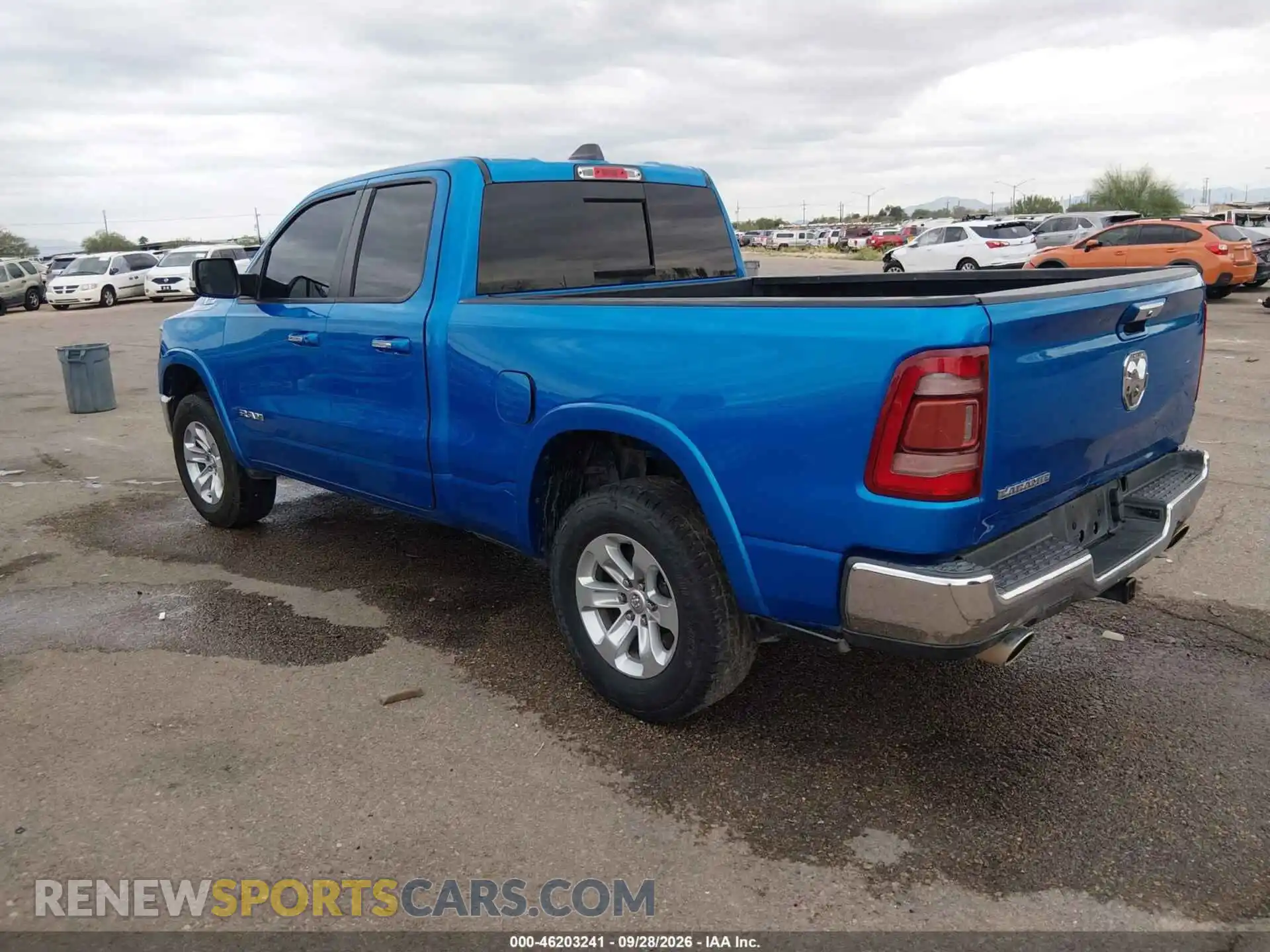 3 Photograph of a damaged car 1C6RREDT7MN628507 RAM 1500 2021
