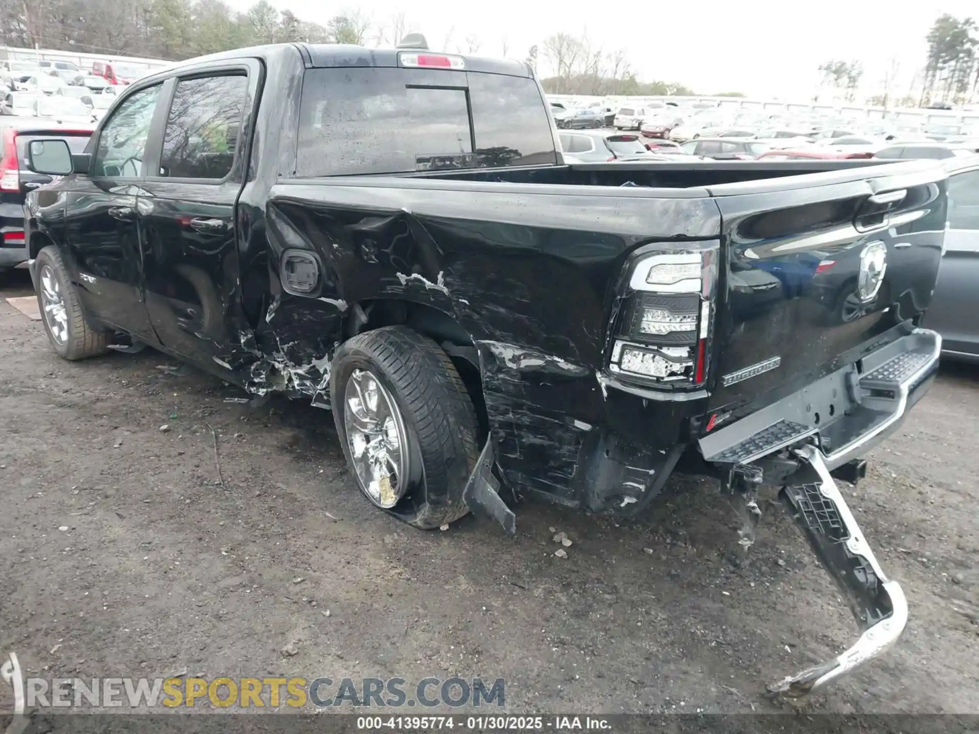 3 Photograph of a damaged car 1C6RREFG1MN532758 RAM 1500 2021
