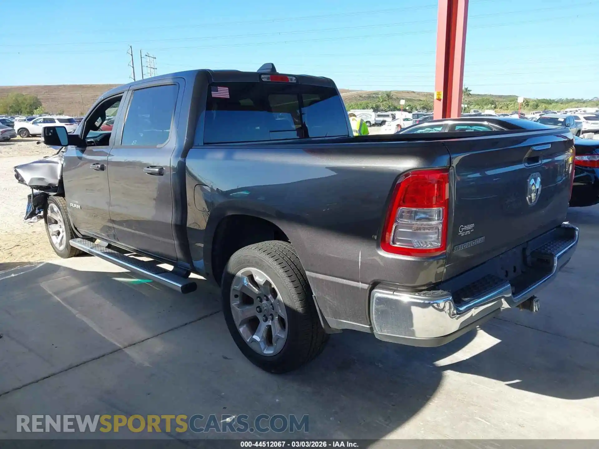3 Photograph of a damaged car 1C6RREFG2MN532980 RAM 1500 2021