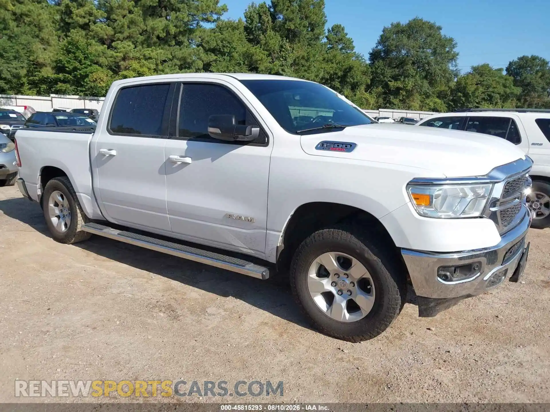 1 Photograph of a damaged car 1C6RREFM2MN812548 RAM 1500 2021