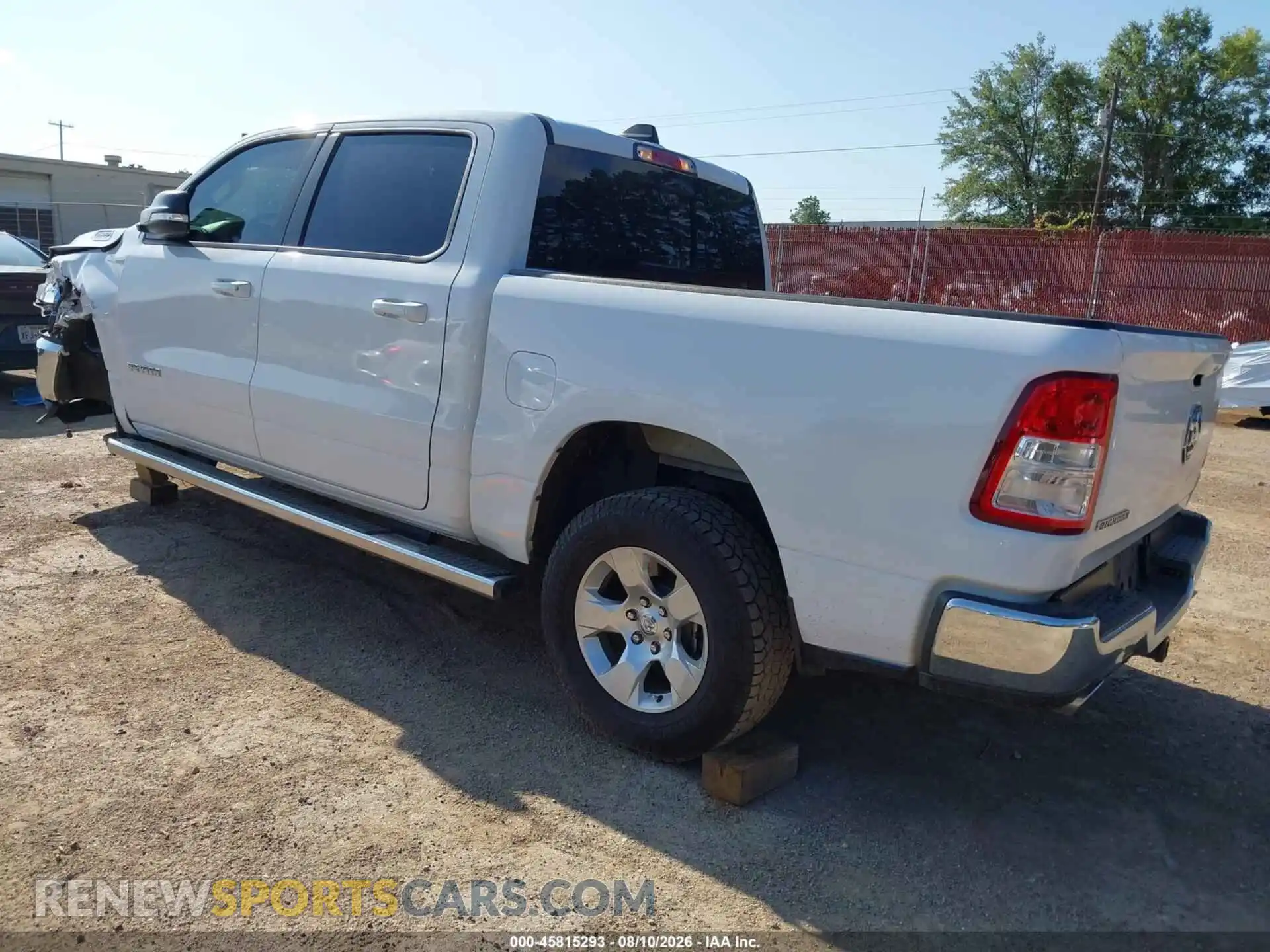 3 Photograph of a damaged car 1C6RREFM2MN812548 RAM 1500 2021