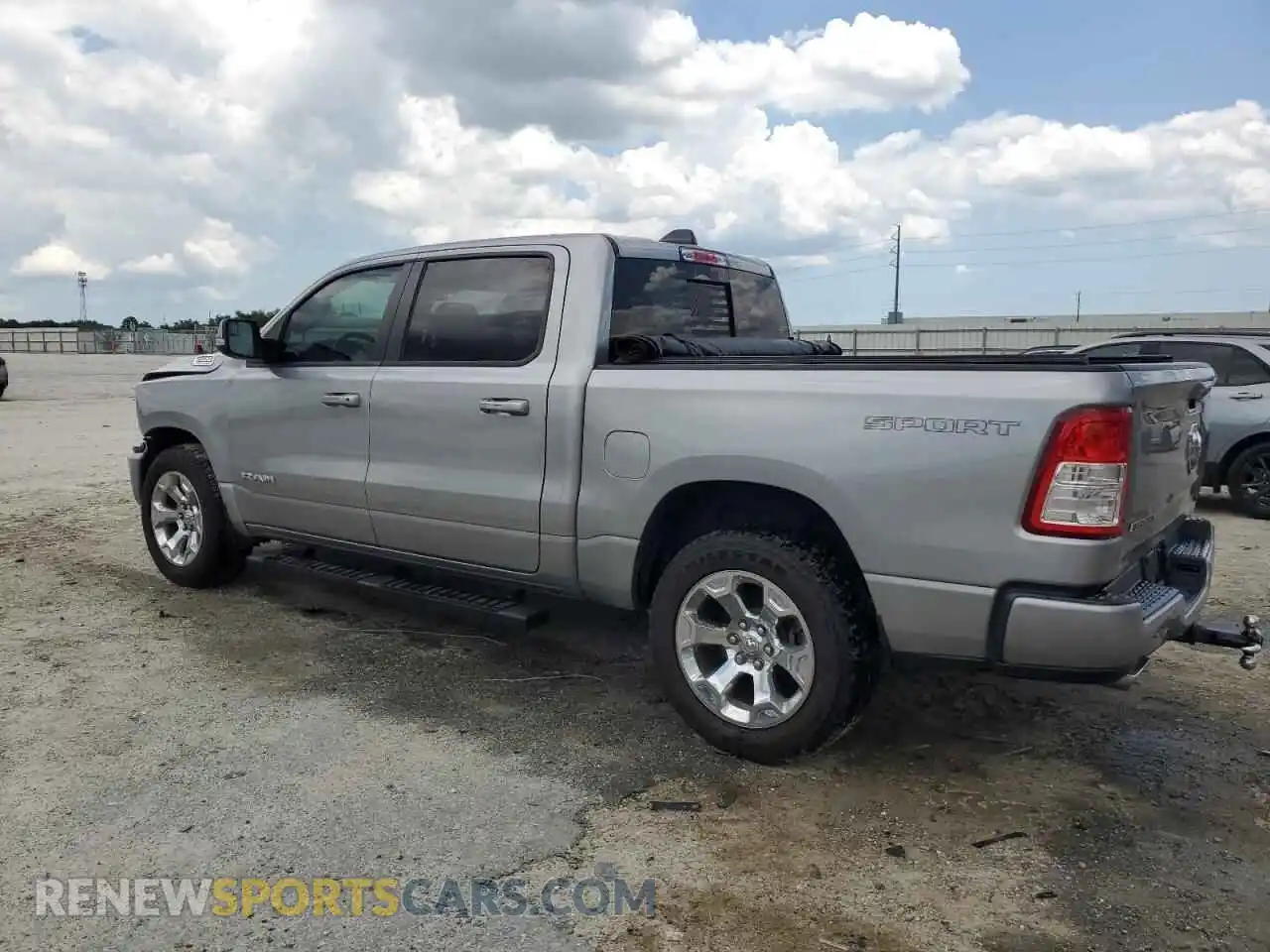2 Photograph of a damaged car 1C6RREFT4MN690279 RAM 1500 2021